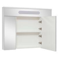 Товар: Зеркальный шкаф OLIVIA 100 / AQUA DE MARCO 1100COLI - фото 4 Зеркальный шкаф OLIVIA 100 / AQUA DE MARCO 1100COLI — фото 4, Зеркальные шкафы в ванную