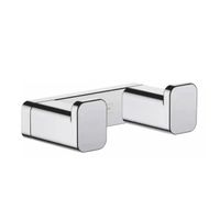 Крючок для ванной комнаты двойной Rose , хром арт-RG1821 — фото 1, Крючки для полотенец