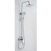 Душевая система Сантаком stOmega 7703, хром — фото 1, Душевые стойки