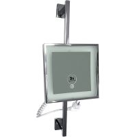 116501672 Косметическое зеркало квадратное на штанге хром BEMETA — фото 1, Косметические зеркала