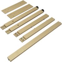 Ножки для мебели Allen Brau Reality 80 1.320B12.03 латунь браш — фото 2, Комплектующие для мебели в ванной