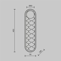 Товар: Настенный светильник (бра) Maytoni MOD473WL-L25BSK - фото 7 Настенный светильник (бра) Maytoni MOD473WL-L25BSK — фото 7, Бра
