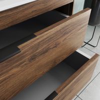 База под раковину Chiara 2D 1000 подвесная, 2 выкатных ящика soft-close, С.Oak арт-VMC-2C2100CO — фото 9, Тумбы под раковину