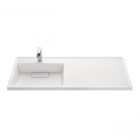 Товар: Раковина ЛОНДРИ 120, левая, белая арт-1A72843KLH01L - фото 6 Раковина ЛОНДРИ 120, левая, белая арт-1A72843KLH01L — фото 6, Раковины встраиваемые сверху