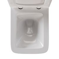 Унитаз подвесной BERGES Sigma Rimless 52 см, сиденье дюропласт, микролифт, быстросьем арт-082254 — фото 4, Подвесные унитазы