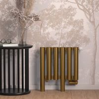 Отопительный радиатор Сунержа Кумир-0 EU50 правый 300х400 6 секций Состаренная латунь арт-051-0351-3006 — фото 4, Радиаторы отопления