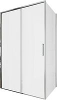 Душевой уголок Aquanet Pleasure Evo 120x80 AE65-120x80-CT профиль хром, прозрачное стекло — фото 4, Прямоугольные душевые уголки