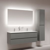 Зеркало для ванной комнаты SANCOS SQUARE 1400х800 с подсветкой, арт. арт-SQ1400 — фото 2, Зеркала в ванную комнату