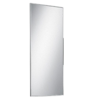 Зеркало COLOMBO DESIGN FASHION MIRRORS настенное в раме цвет полированная н/сталь арт-B2040 — фото 3, Зеркала в ванную комнату