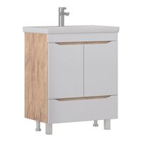 Тумба под раковину VIGO Grani 70 напольная дуб золотой арт-285 дуб золотой — фото 6, Тумбы под раковину