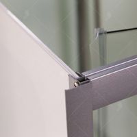 Душевая кабина RGW AN-208 80x80x200, полукруглая, раздвижные двери, профиль матовый хром, стекло прозрачное, арт-381320888-12 — фото 11, Душевые кабины