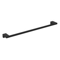 Tivoli Держатель банного полотенца 600мм, черный матовый арт-AQM7303MB — фото 1, Полотенцедержатели