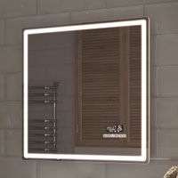 Зеркало с подсветкой VIGO Geometry Media voice 700 046 — фото 4, Зеркала в ванную комнату