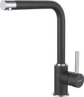 GF Смеситель для кухни, Г-обр. D-35мм (графит) арт-3651 графит — фото 1, Смесители для кухни