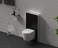 Товар: Инсталляционный модуль внешнего монтажа ABBER AC0107MB для подвесного унитаза, черный - фото 3 Инсталляционный модуль внешнего монтажа ABBER AC0107MB для подвесного унитаза, черный — фото 3, Инсталляции для унитазов