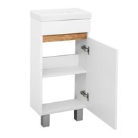 Тумба напольная с умывальником SYDNEY 40 /правая/ AQUA DE MARCO 5040WCSYD — фото 4, Тумбы с раковиной