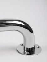 Поручень настенный Г-образный. 600*600 мм, R, арт-POR-0000007 — фото 6, Поручни для ванной