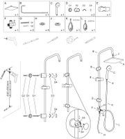 Товар: Душевая стойка Aquanet Passion S AF300-70-S-B - фото 4 Душевая стойка Aquanet Passion S AF300-70-S-B — фото 4, Душевые стойки