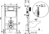 Унитаз с инсталляцией Aquanet Zvezda-2, клавиша хром арт-303978+346762+346763 — фото 15, Комплекты унитаз + инсталляция