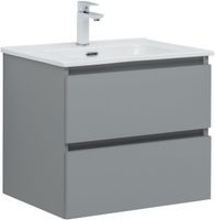 Тумба под раковину Aquanet Вега 2.0 60 мисти грин арт-00337959 — фото 12, Тумбы под раковину