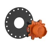 Внутренняя часть, Gessi, назначение-для смесителя однорычажного, стандарт подвода воды-1/2", цвет-хром арт-46112.031 — фото 1, Комплектующие для смесителей