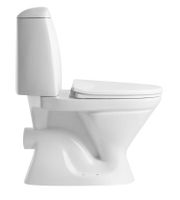 Унитаз-компакт Azario 690х345х810 напольный, с быстросъемным сиденьем микролифт, белый арт-AZ-2037-P — фото 2, Напольные унитазы