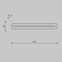 Настенный светильник (бра) Maytoni MOD366WL-L18BS3K — фото 14, Бра