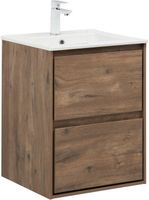 Товар: Тумба с раковиной Aquanet Милан (Flash) 50 цв. дуб рустикальный 00340327 - фото 1 Тумба с раковиной Aquanet Милан (Flash) 50 цв. дуб рустикальный 00340327 — фото 1, Тумбы с раковиной