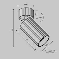Потолочный светильник Technical C108CL-01-GU10-W — фото 11, Подвесные светильники
