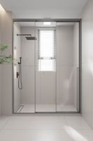 Товар: Душевая дверь раздвижная Premium Prato 300 GR-L, 1600х2000, графит брашированный, стекло прозрачное PR3/L-160-01-GR-C4 - фото 1 Душевая дверь раздвижная Premium Prato 300 GR-L, 1600х2000, графит брашированный, стекло прозрачное PR3/L-160-01-GR-C4 — фото 1, Раздвижные душевые двери