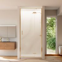 Товар: Душевая дверь Veconi Vianno VN-73RG/R, 800x1950, Золото брашинг, стекло дождь VN73RG/R-80-06-C4 - фото 1 Душевая дверь Veconi Vianno VN-73RG/R, 800x1950, Золото брашинг, стекло дождь VN73RG/R-80-06-C4 — фото 1, Распашные душевые двери