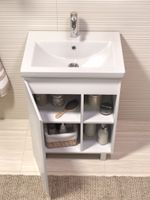 Тумба под раковину VIGO Milos 60 (Como) арт-316 белый — фото 3, Тумбы под раковину