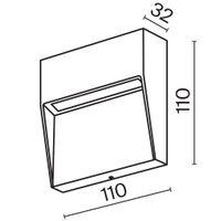 Подсветка для лестниц Outdoor арт-O047SL-L3W3K — фото 15, Уличное освещение