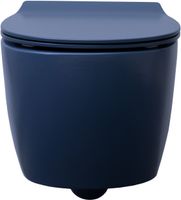 Чаша подвесного унитаза Allen Brau Fantasy индиго арт-4.11004.ID — фото 8, Подвесные унитазы