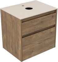 Тумба с раковиной Aquanet Nova Lite 2.0 60 2 ящ. цв. дуб рустикальный 00348189 — фото 9, Тумбы с раковиной