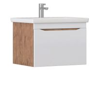 Тумба под раковину VIGO Grani 70 подвесная дуб золотой арт-165 дуб золотой — фото 6, Тумбы под раковину