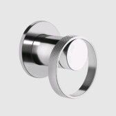 Смеситель для душа, Gessi, Anello, на 1 потребитель, тип открывания воды-однорычажный, тип регулирования воды-керамический картридж, монтаж-настенный встраиваемый, отверстия для монтажа-1, внутренняя часть-необходимо заказать, цвет-хром арт-63409.031 — фото 1, Смеситель для душа