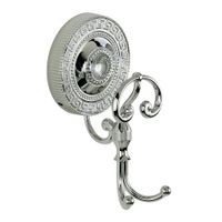 Товар: MONTECARLO Крючок двойной с завитком, хром 31532 - фото 1 MONTECARLO Крючок двойной с завитком, хром 31532 — фото 1, Крючки для полотенец