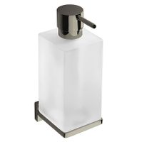 Дозатор COLOMBO DESIGN LOOK B9316.HPS1 настенный цвет нержавеющая сталь — фото 1, Дозаторы