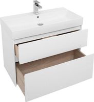 Мебель для ванной Aquanet Бруклин 85 белый арт-00207801 — фото 12, Комплекты мебели для ванной