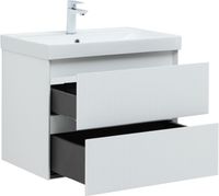 Тумба под раковину Aquanet Альтера 70 белый матовый 00337155 — фото 5, Тумбы под раковину