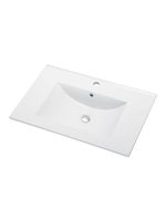 Agger Раковина встраиваемая санфарфор, белый глянец арт-ASF11800 — фото 1, Раковины встраиваемые снизу