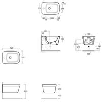 Товар: Биде SIMAS EVOLUTION подвесное с одним отверстием цвет белый арт-EVO19/F85 - фото 2 Биде SIMAS EVOLUTION подвесное с одним отверстием цвет белый арт-EVO19/F85 — фото 2, Биде подвесные