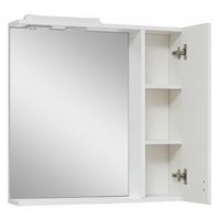 Зеркальный шкаф OSTIN 70 /правый/ AQUA DE MARCO 1070WCOST/R — фото 3, Зеркальные шкафы в ванную