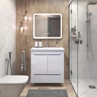 Тумба под раковину VIGO Grani 80 напольная белый (286) — фото 5, Тумбы под раковину