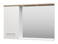 Зеркальный шкаф арт-Э-Рес02120-1Л — фото 7, Зеркальные шкафы в ванную