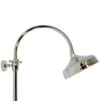 PRESTIGE Душевой настенный гарнитур (см-ль д/ванны/колонна ARCO/верхний душ/шланг/ручной душ), хром 32790 — фото 7, Душевые гарнитуры