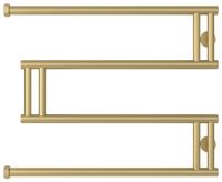 Полотенцесушитель водяной Сунержа High-Tech+ model "M" 500х650 Матовая шампань арт-022-4050-5065 — фото 1, Водяные полотенцесушители