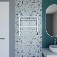 Полотенцесушитель электрический Grota Alto 530х600 белый Alto 530х600 RAL9016 EL — фото 5, Электрические полотенцесушители