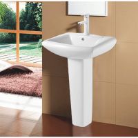 Раковина с пьедесталом AZARIO ELANA 560х440х835 арт-AZ-334P — фото 4, Раковины напольные